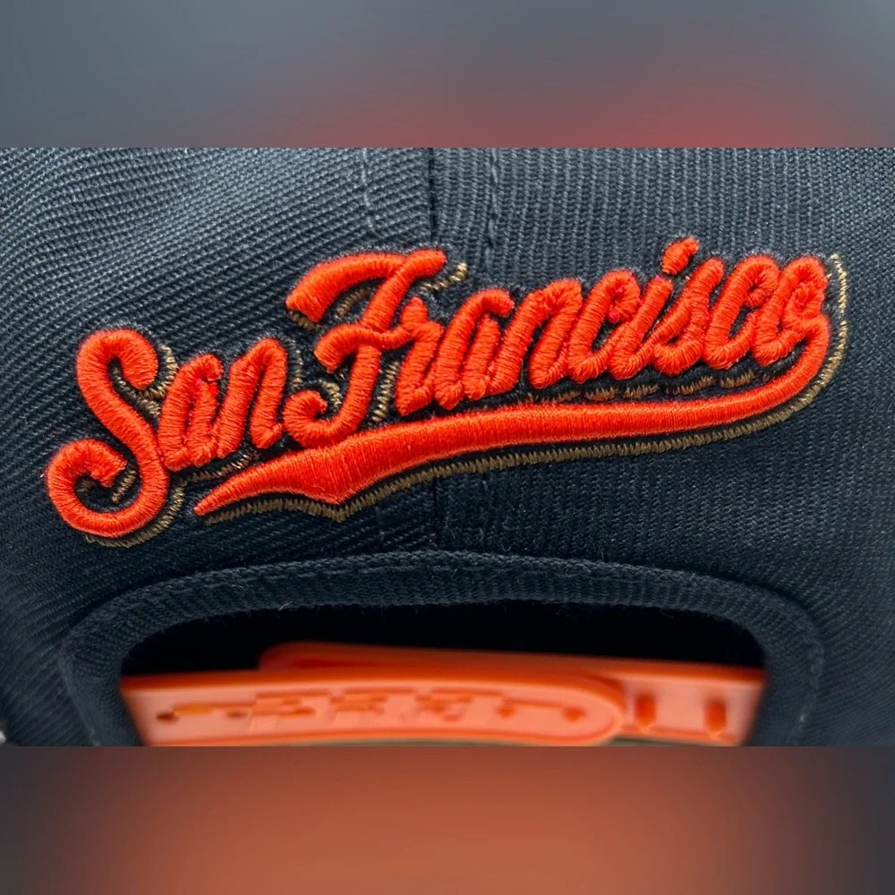 NEW San Francisco Giants PRO STANDARD SnapBack Hat 2014 Champions Pink UV - Picture 10 of 11